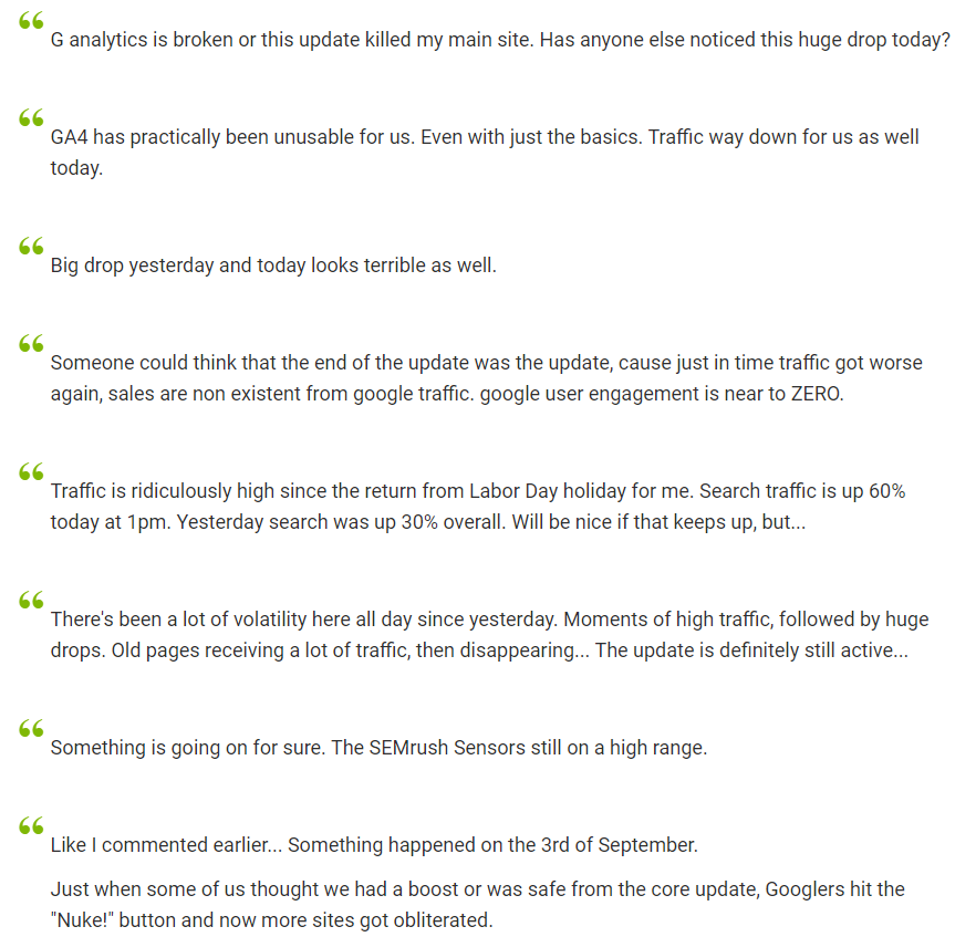 August Update Chatter