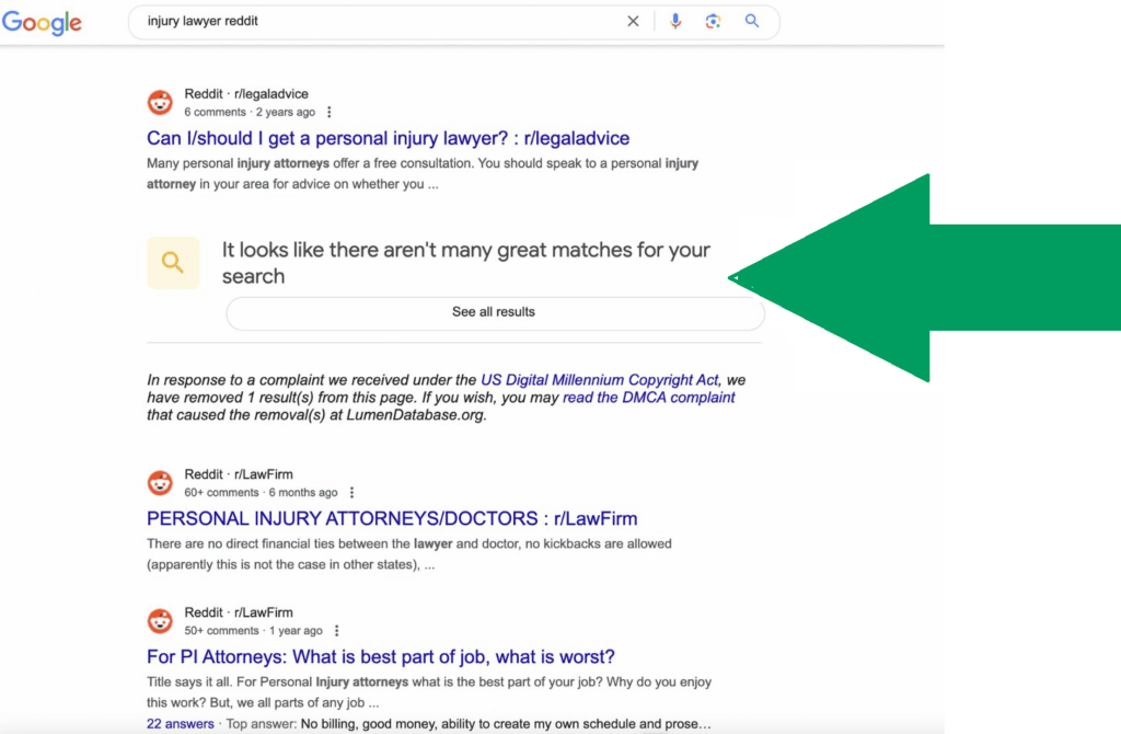 Google Showing Warning