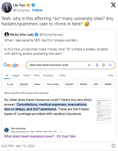 Potentially Harmful Search Results concern 7