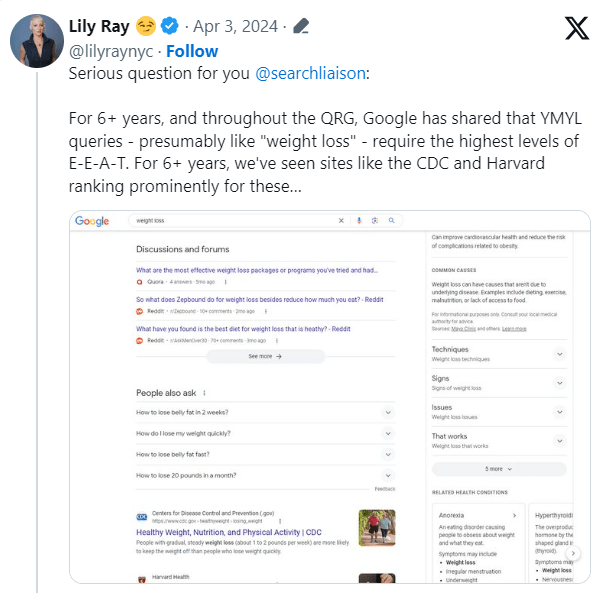 Potentially Harmful Search Results concern 9