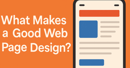 Good web page design